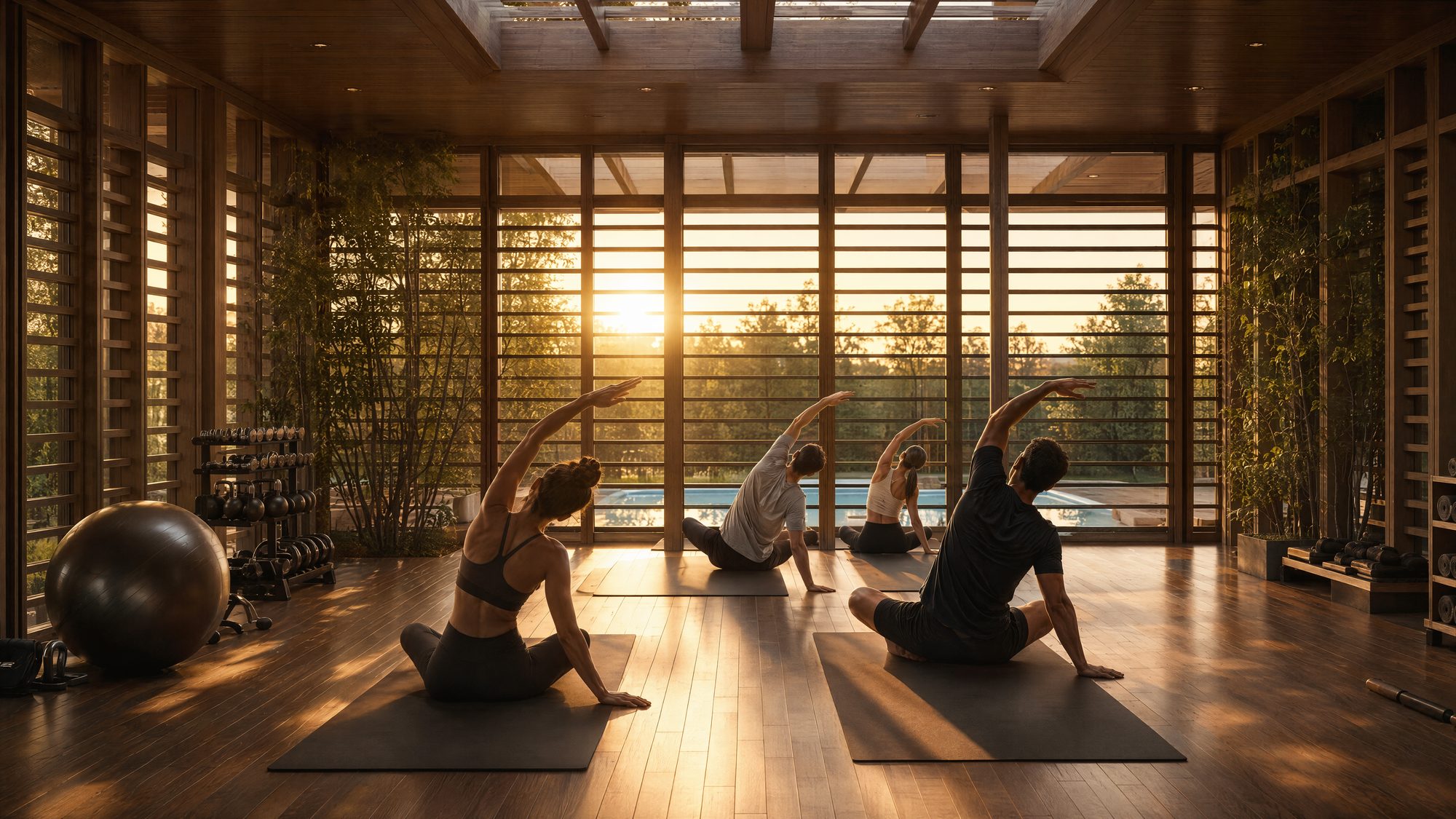 Yoga and movement room